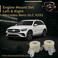 Engine Mount Set Left 2532400200 & Right 2532400300 Compatible With Mercedes Benz GLC X253