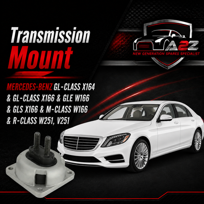 Transmission Mount 1662400518 1662400818 1662400918 Compatible With MERCEDES-BENZ GL-CLASS X164 & GL-CLASS X166 & GLE W166 & GLS X166 & M-CLASS W166 &  R-CLASS W251, V251