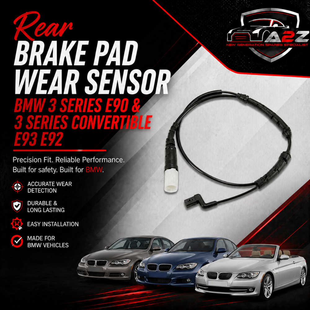 Rear Brake Pad Wear Sensor 34356789445 Compatible With BMW 3 Series E90 & 3 Series Convertible E93 E92