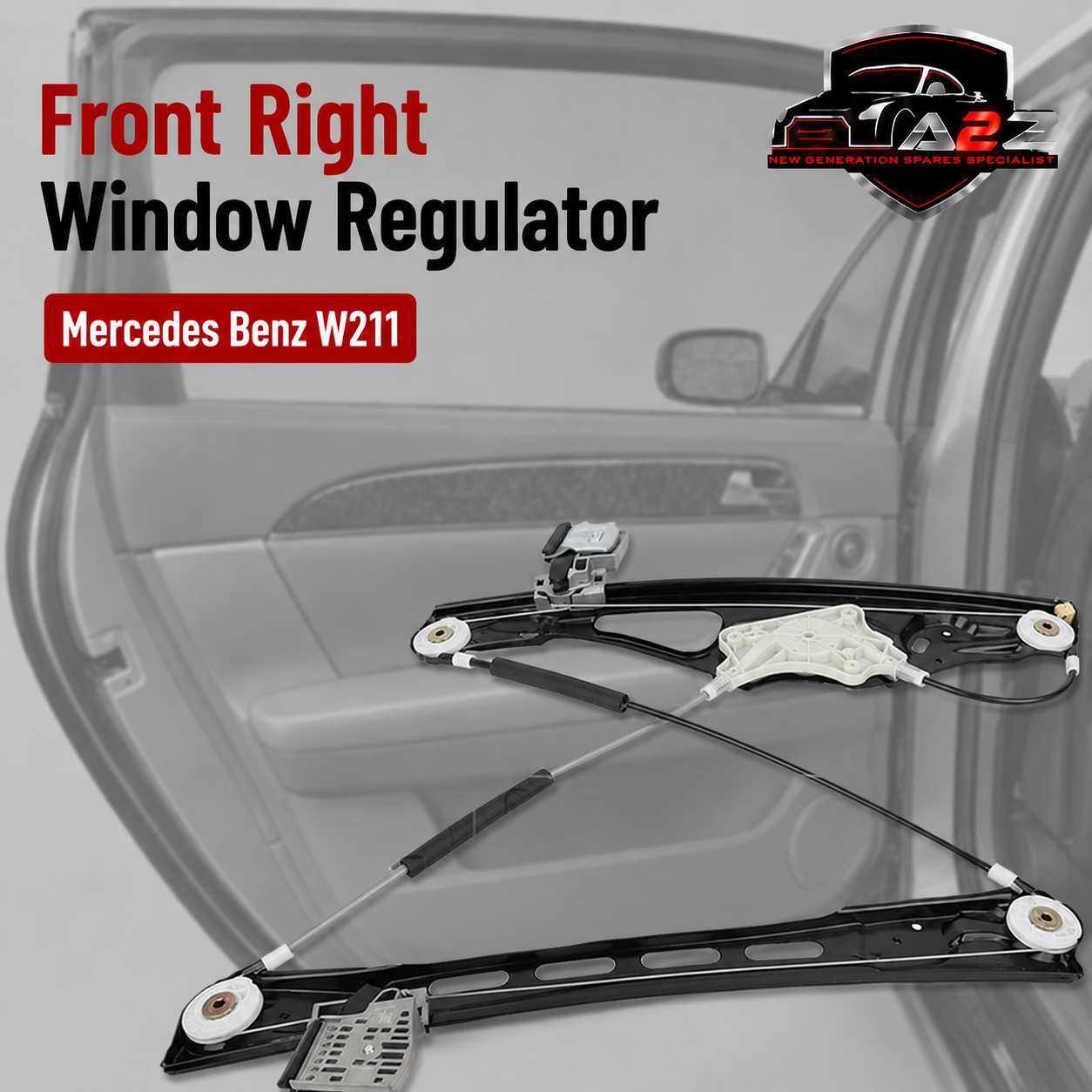 Front Right Window Regulator 2117200446 A2117200446 Compatible With Mercedes Benz W211
