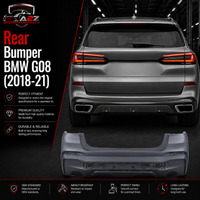 Rear Bumper 51128091999 Compatible With BMW G08 (2018-21)