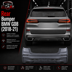 Rear Bumper 51128091999 Compatible With BMW G08 (2018-21)
