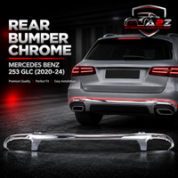 Rear Bumper Chrome A2538859202 Compatible With Mercedes Benz = 253 GLC (2020-24) Tag No: 216