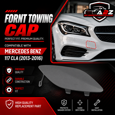 Fornt Towing Cap 1178850622 Compatible With Mercedes Benz 117 CLA (2013-2016) Tag 201