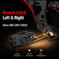 Bonnet Latch Left 32219545A & Right 32226109A Compatible With Volvo S90 (2017-2022)