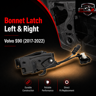 Bonnet Latch Left 32219545A & Right 32226109A Compatible With Volvo S90 (2017-2022)