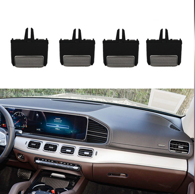 Center & Right Air Conditioner Back Ac Vent Grille Outlet Tab Clip Slider Repair Kit 1678307801 Compatible With MERCEDES BENZ GLS W167 & GLE W167 (Set Of 5)