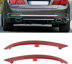 Rear Bumper Reflector Compatible With BMW 7 Series F01 F02 Rear Bumper Reflector Left 63147311179 & Right 63147311180 Tag-RB-51