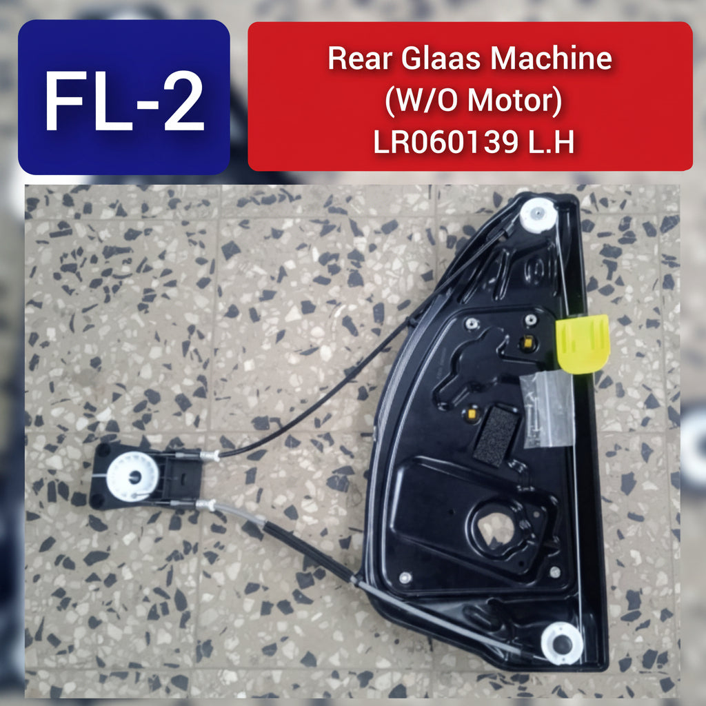 Rear Left Power Window Regulator Without Motor LR060139 Compatible with LAND ROVER FREELANDER 2 (L359) | LR2