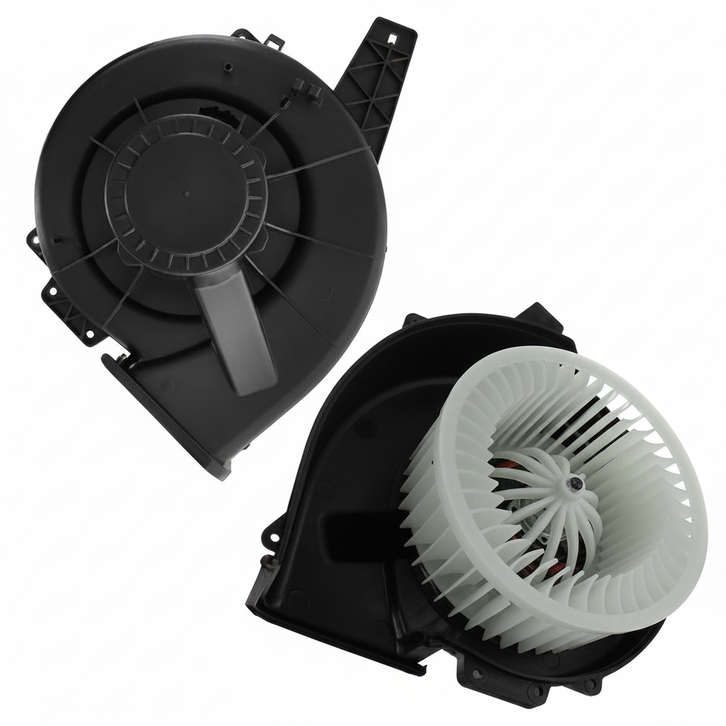 AC Heater Blower Motor 6Q1820015G 6Q182 0015 6Q1820015B 6Q1820015C 6Q1820015E 6Q1820015H Compatible with SKODA FABIA II (542) & VW POLO V (6R1, 6C1) Tag-BM-17