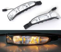Dynamic Turn Signal LED Mirror Light Left 1648200521 & Right 1648200621 Compatible with  MERCEDES BENZ GL-CLASS X164 Tag No.105
