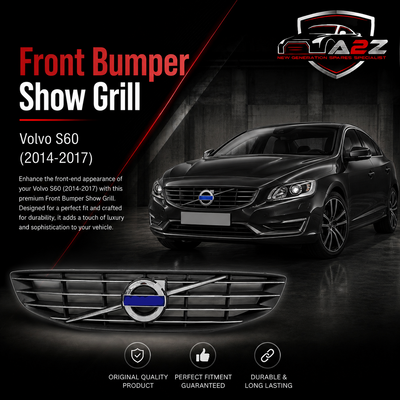 Front Bumper Show Grill 31364101 Compatible With Volvo S60 (2014-2017) Tag No.2