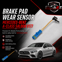 Brake Pad Wear Sensor 1695401617 A1695401617 Compatible With MERCEDES-BENZ A-CLASS Saloon V177 & B-CLASS W246, W242 & C-CLASS W205 & CLA Coupe C117 &  E-CLASS W213 & GLA-CLASS X156