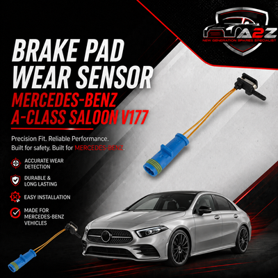 Brake Pad Wear Sensor 1695401617 A1695401617 Compatible With MERCEDES-BENZ A-CLASS Saloon V177 & B-CLASS W246, W242 & C-CLASS W205 & CLA Coupe C117 &  E-CLASS W213 & GLA-CLASS X156
