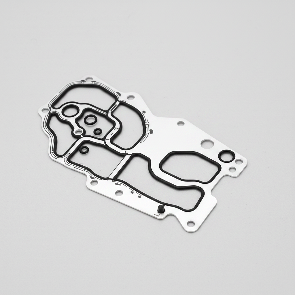 Oil Cooler Gasket 11428516396 11428516396 11428507621 11428511980 11428580682 Compatible With  BMW 3 Series E90 F30 & 5 Series F10, 7 Series F02, X1 E84, X3 F25, X5 F15 Tag-O-73