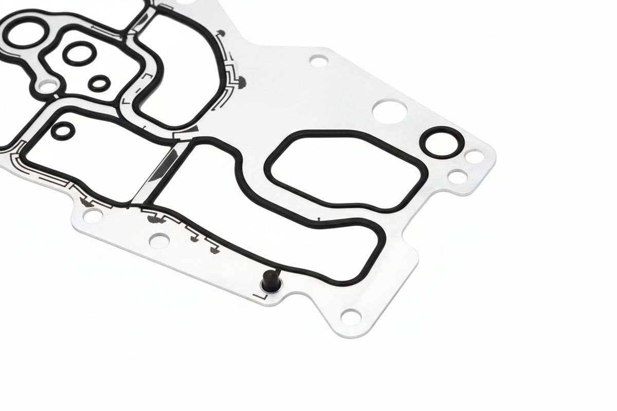 Oil Cooler Gasket 11428516396 11428516396 11428507621 11428511980 11428580682 Compatible With  BMW 3 Series E90 F30 & 5 Series F10, 7 Series F02, X1 E84, X3 F25, X5 F15 Tag-O-73