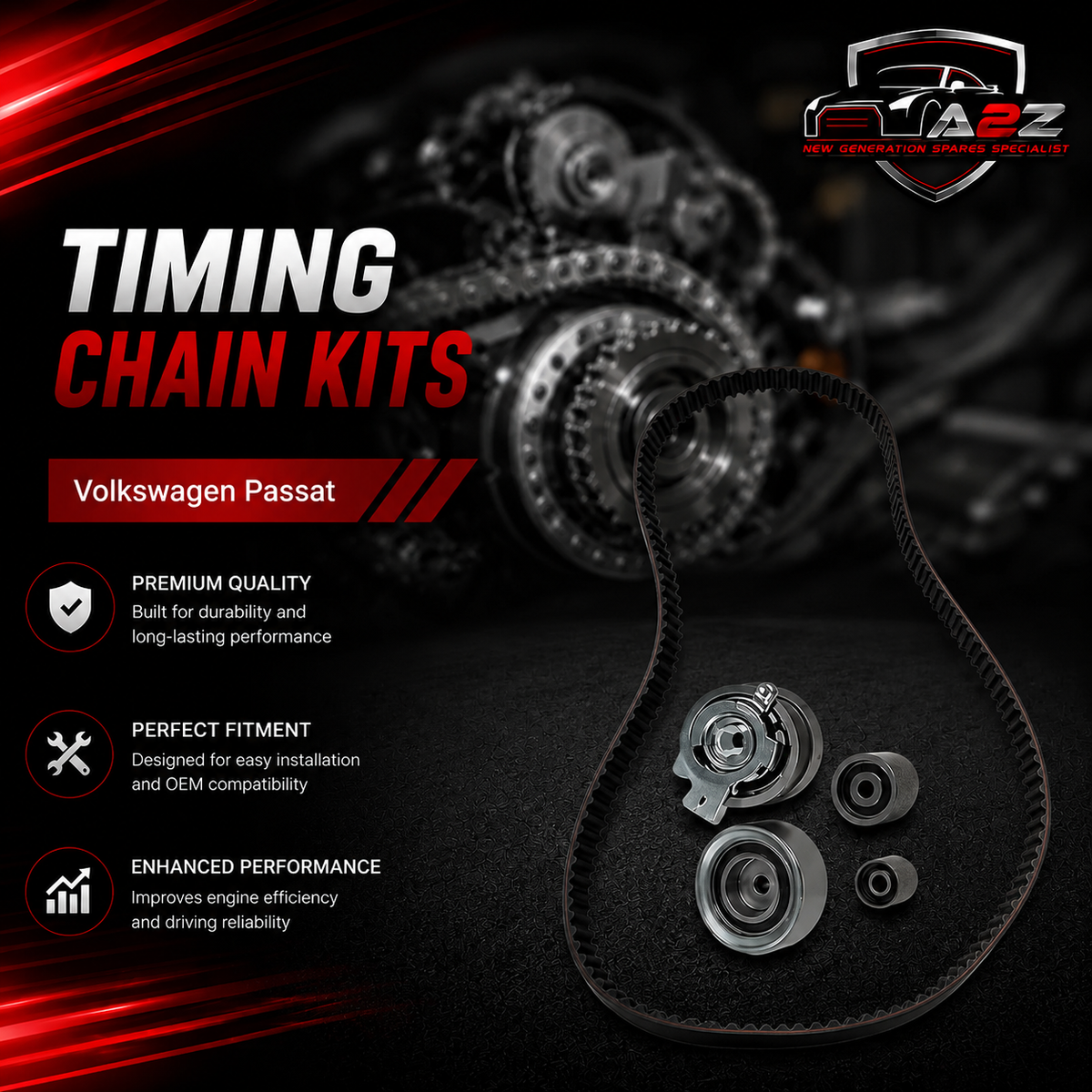 Timing Chain Kit CT1139K2  Compatible with Volkswagen Passat