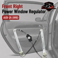 Front Right Power Window Regulator 8R0837462 Compatible with AUDI Q5 (8RB)
