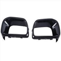 BLACK Front Bumper Air Duct Brake Cover Left 51117337809 51117337811 & Right 51117337810 51117337812  Compatible With MINI COOPER F55 / F56 Tag-FC-701