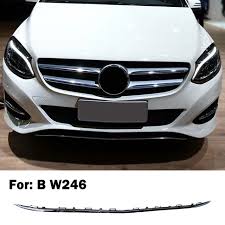 Front Bumper Center Chrome 2468852121 Compatible With  MERCEDES BENZ B-CLASS W246