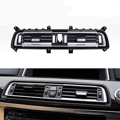 Black Ac Vent Grille Center 64229115860 & Rear 64229118249 Compatible With BMW 7 Series F01 F02 F03 F04