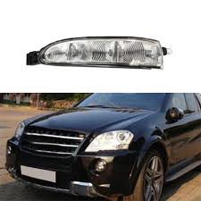 Dynamic Turn Signal LED Mirror Light Left 1648200521 & Right 1648200621 Compatible with  MERCEDES BENZ GL-CLASS X164