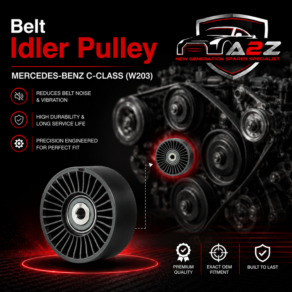 Belt Idler Pulley A6112340193 6112340293 A6112340293  Compatible with MERCEDES-BENZ Tag no : 14