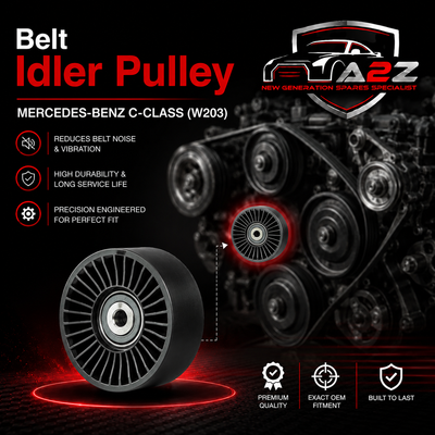 Belt Idler Pulley A6112340193 6112340293 A6112340293  Compatible with MERCEDES-BENZ Tag no : 14