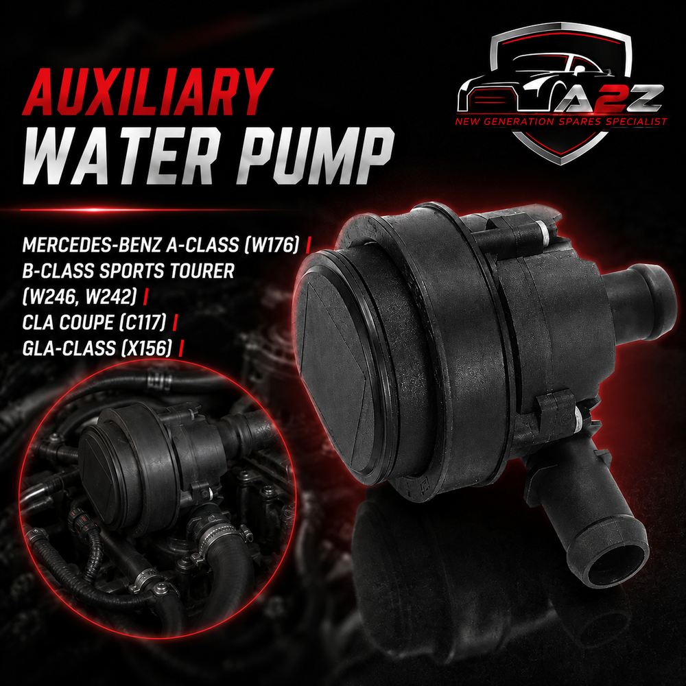 Auxiliary Water Pump A0005000686 0005000686 Compatible With MERCEDES-BENZ A-CLASS (W176) & B-CLASS Sports Tourer (W246, W242) & CLA Coupe (C117) & GLA-CLASS (X156) Tag No.16