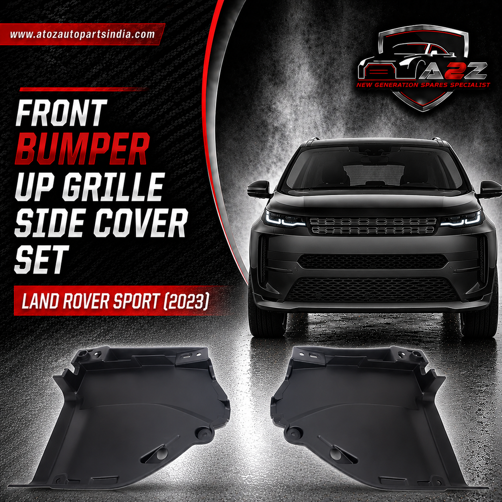 Front Bumper Up Grille Side Cover Left LR168393 & Right LR168394 Compatible With LAND ROVER SPORT