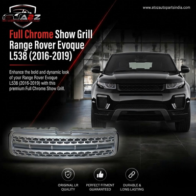 Full Chrome Show Grill Compatible With Land Rover Range Rover Evoque (L538) (2016-2019) Tag No.34
