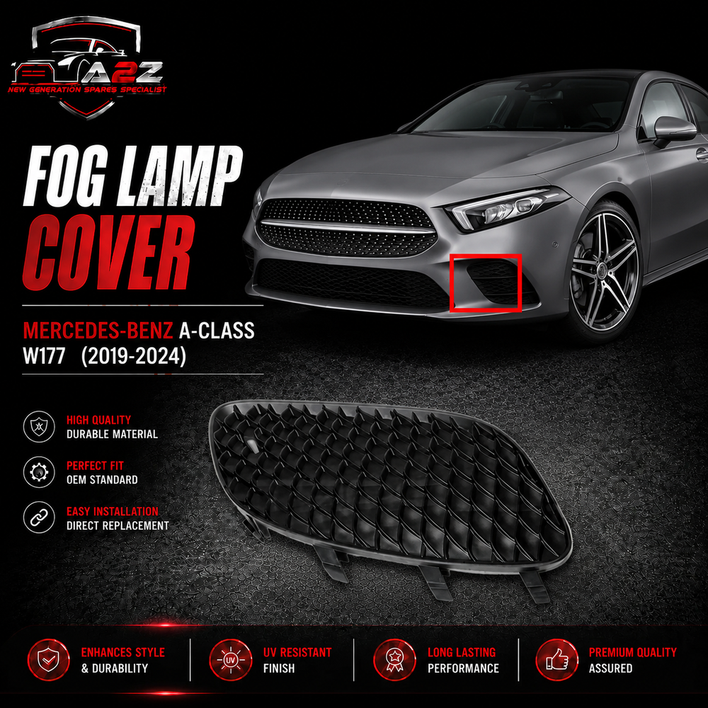 Fog Lamp Cover Left A1778852700 & Right A1778852800 Compatible With MERCEDES-BENZ A-CLASS W177 Tag No.243