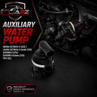 Auxiliary Water Pump WPS7012 5N0965561A  Compatible With SKODA OCTAVIA II (1Z3) | LAURA OCTAVIA II Combi (1Z5) SUPERB II (3T4) SUPERB II Estate (3T5) YETI (5L) (CONTINENTAL)