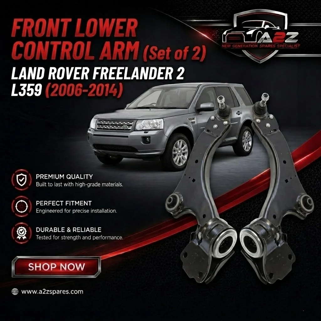Front Lower Control Arm (Set Of 2)Front Lower Control Arm (Set Of 2) Left LR007206 & Right LR007205  Compatible with LAND ROVER FREELANDER 2 (L359) | LR2