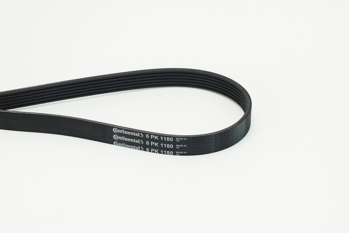 Multi Rib Belt 6PK1180 06L903137A Compatible With SKODA OCTAVIA III (5E3, NL3, NR3) & VW POLO V (6R1, 6C1, 601, 603) (CONTINENTAL)