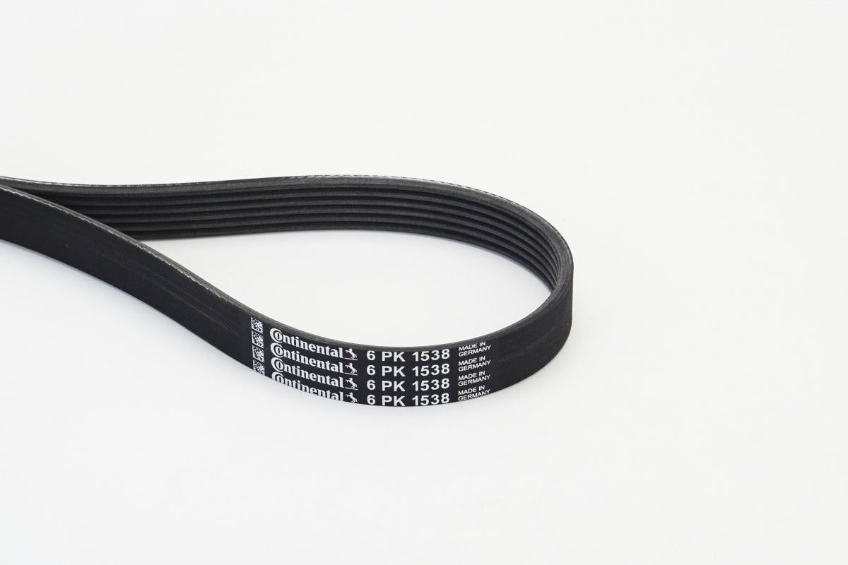 Multi Rib Belt 6PK1538 11281437475 Compatible With BMW 3 (E46), 5 (E60) (CONTINENTAL)