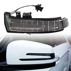 Dynamic Turn Signal LED Mirror Light Left A2129067501 & Right A2129067401 Compatible with MERCEDES BENZ C-CLASS (W204) & E-CLASS (W212) & GLA-CLASS (X156) & S-CLASS (W221, V221)  Tag-MLM-101