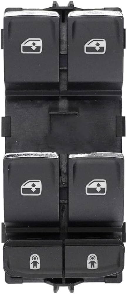 Power Window Switch Master Window Switch 3CC959857 3C8959857 (10  Pin) Compatible With Skoda & Volkswagen Tag No.138