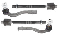 Front Steering Tie Rod End Head Assembly (Rack End 8W0423810A & Tie Rod End Left 8W0423811C  & Right 8W0423812C) Compatible With AUDI  A4 A5 A6 A7  Q5