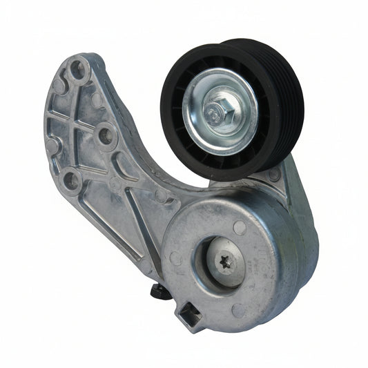 Belt Tensioner With Pulley 022145299E 95510229900 Compatible With AUDI Q7 (4LB) & PORSCHE CAYENNE (92A) & VW PHAETON (3D1, 3D2, 3D3, 3D4, 3D6, 3D7, 3D8, 3D9)