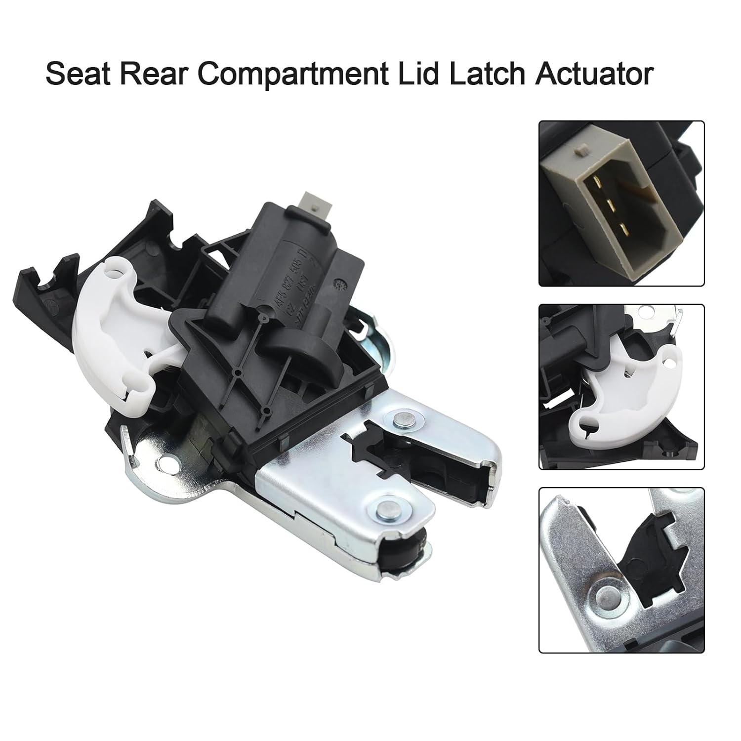 Rear Trunk Lid Lock Latch 4F5827505D Compatible With AUDI A4 A5 A6 A8 & VW PASSAT B6 (3C2) | PASSAT / Magotan & PASSAT B7 (362)