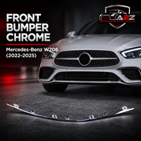 Front Bumper Chrome Left 2068854102 & Right 2068854202 Compatible With Mercedes-Benz C-CLASS W206 (2022-2025) Tag No.269