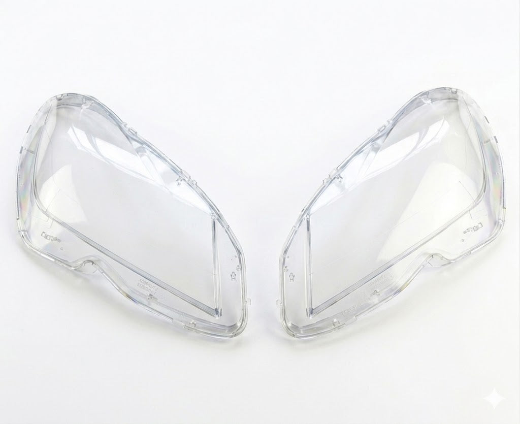Front Headlight Glass Compatible With Mercedes Benz W204 T-2 (2011-14)