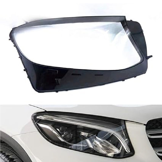 Front Headlight Glass Compatible with Benz 253 GLC 2016 - 2018.