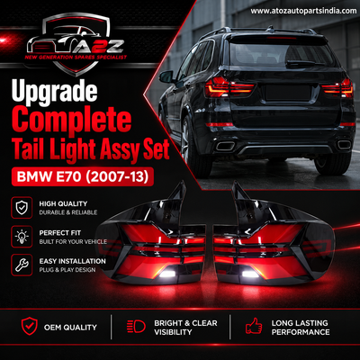 Upgrade Complete Tail Light Assy Set (Upgrade Normal To G30 Latest Style) Plug And Play No Need To Change Bumper Compatible With BMW E70 (2007-13) Tag No.6