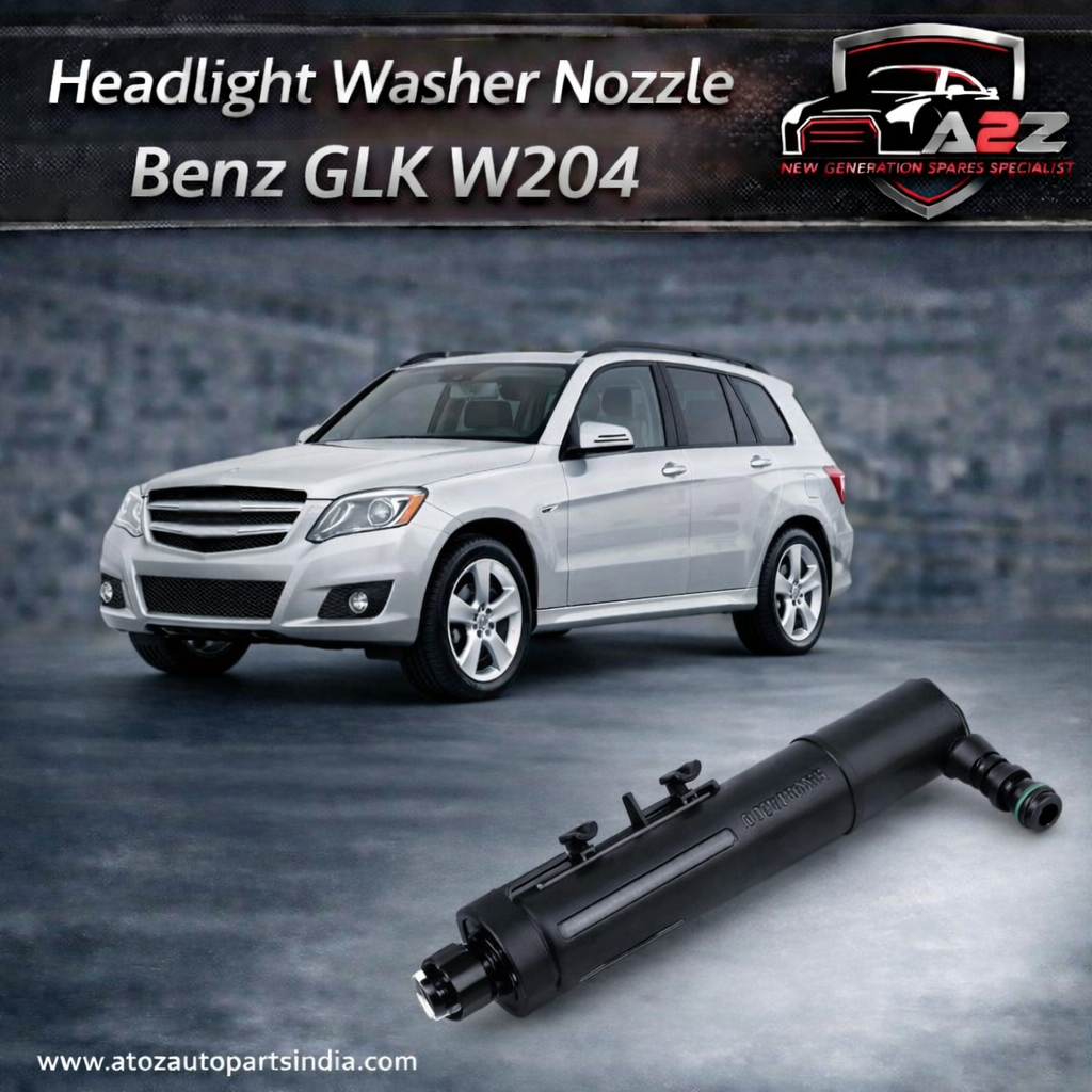 Headlight Washer Nozzle Set Left 2048602347 & Right 2048602447 Compatible With Mercedes Benz GLK W204