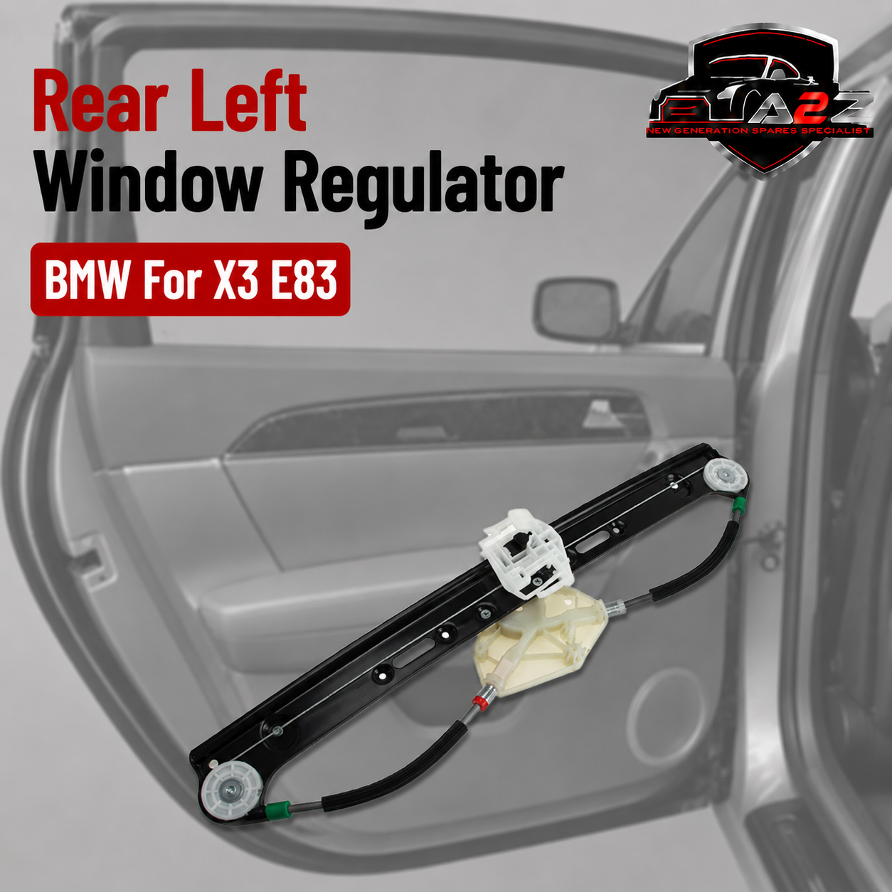 Rear Left Window Regulator 51353448251 Compatible With BMW For X3 E83