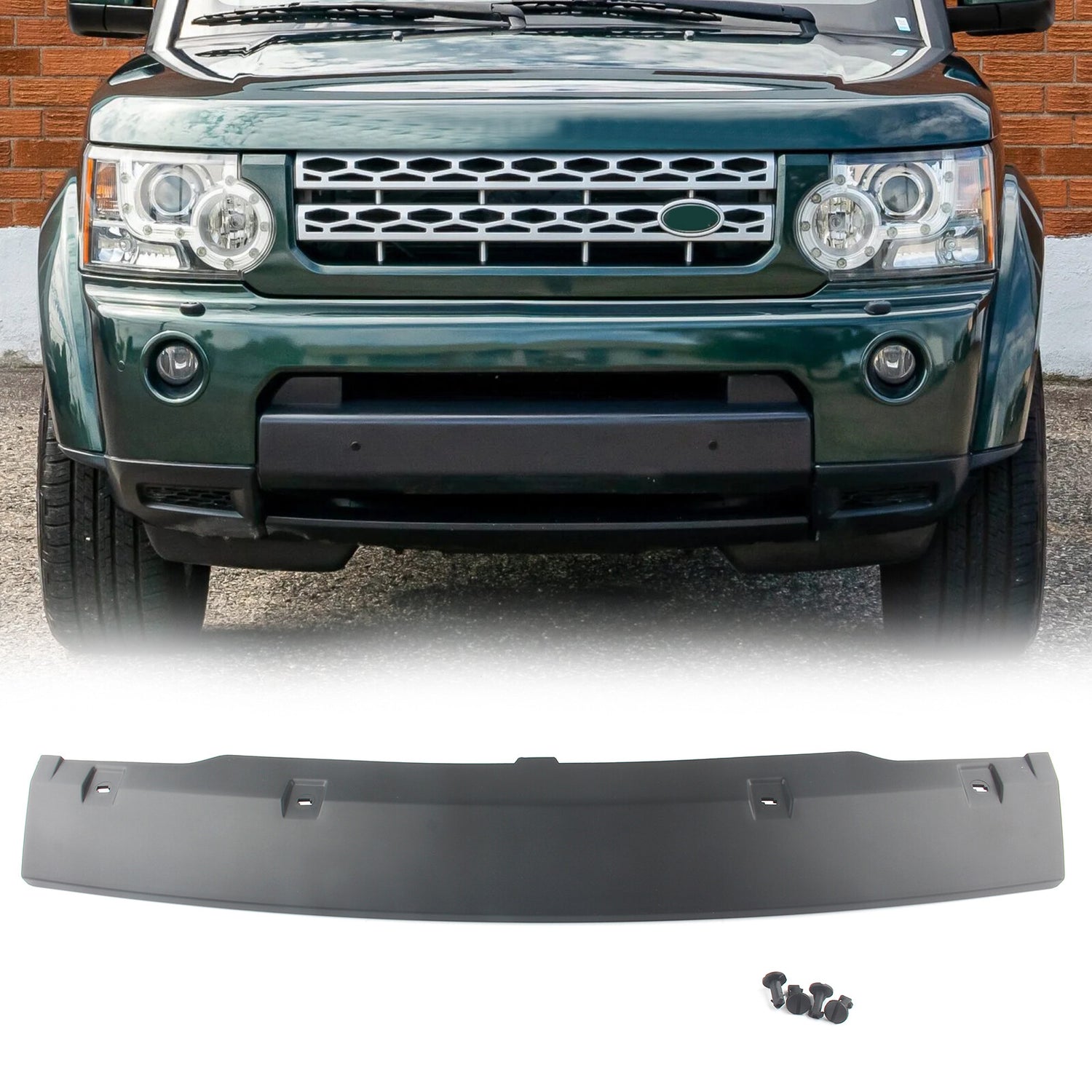 Front Bumper Towing Hook Eye Cover LR014045 Compatible With Land Rover Discovery 4 L319