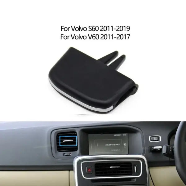 Center Air Conditioner Back Ac Vent Grille Outlet Tab Clip Slider Repair Kit 30791699  Compatible With VOLVO S60