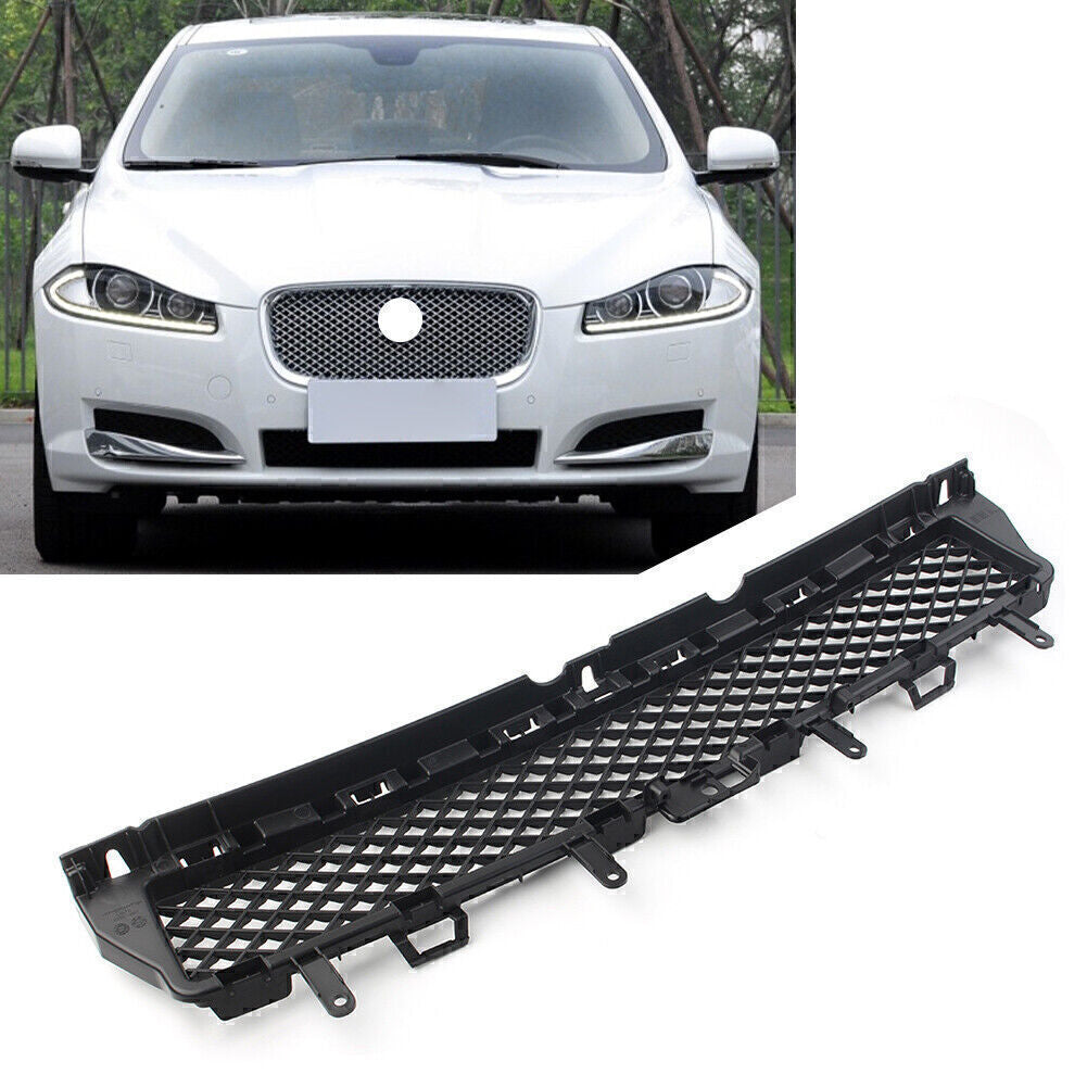 Front Bumper Center Grille C2Z13213 Compatible With Jaguar  XF I (X250)
